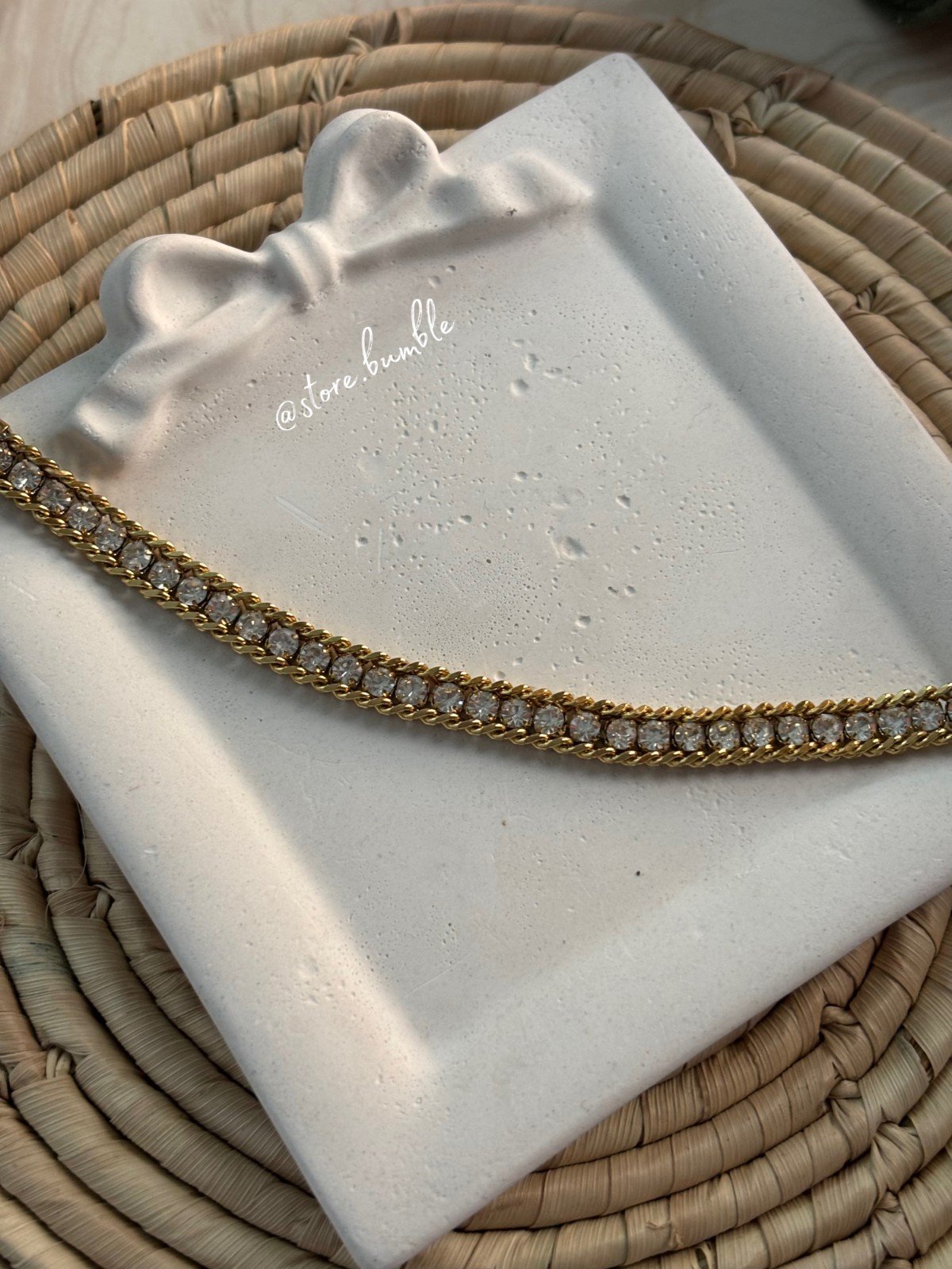 Gold Tennis Bracelet