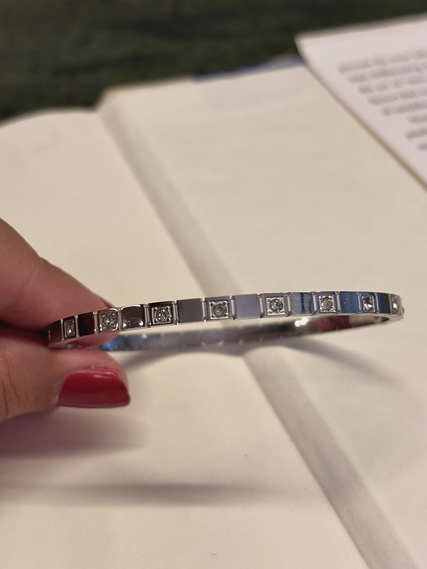 Steel Cube Bracelet
