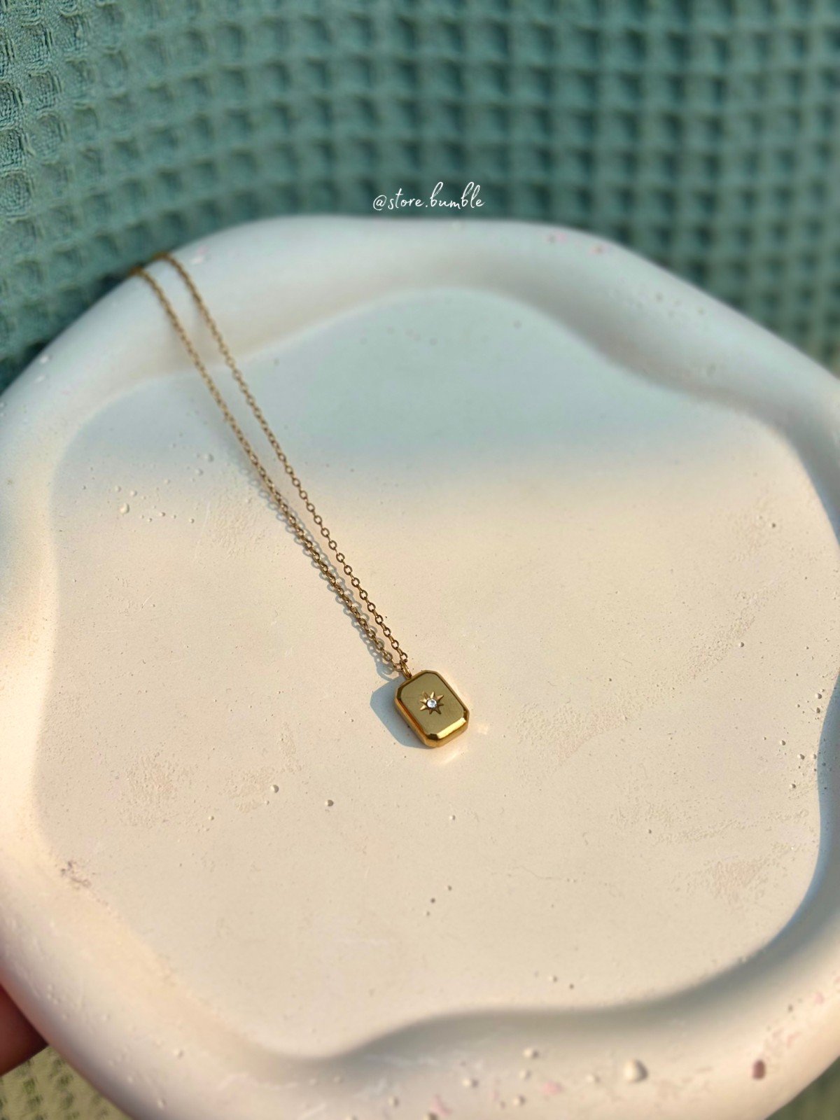 North Star Tag Necklace