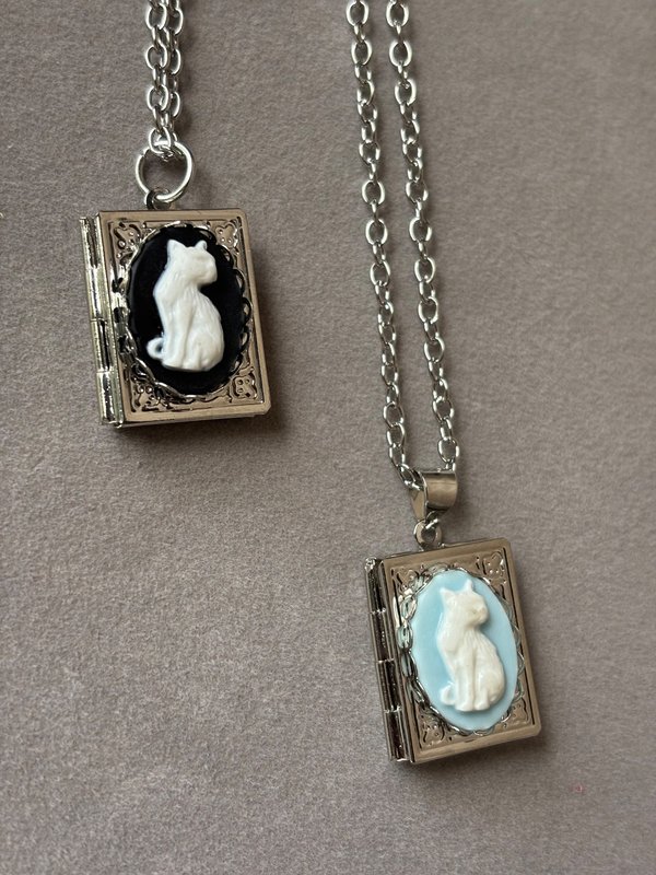 Cat Photo Locket — image 1
