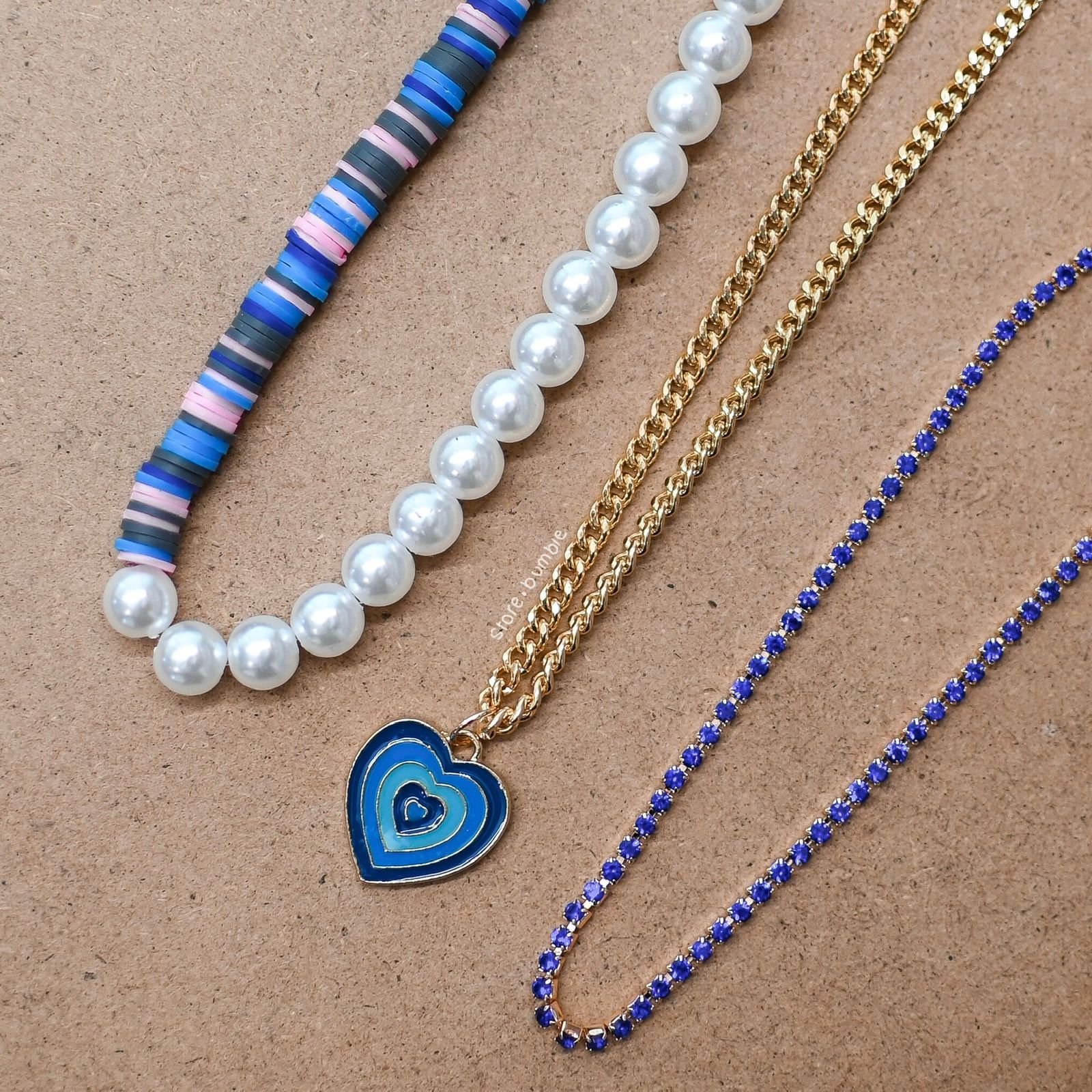 Azure Necklace Collection
