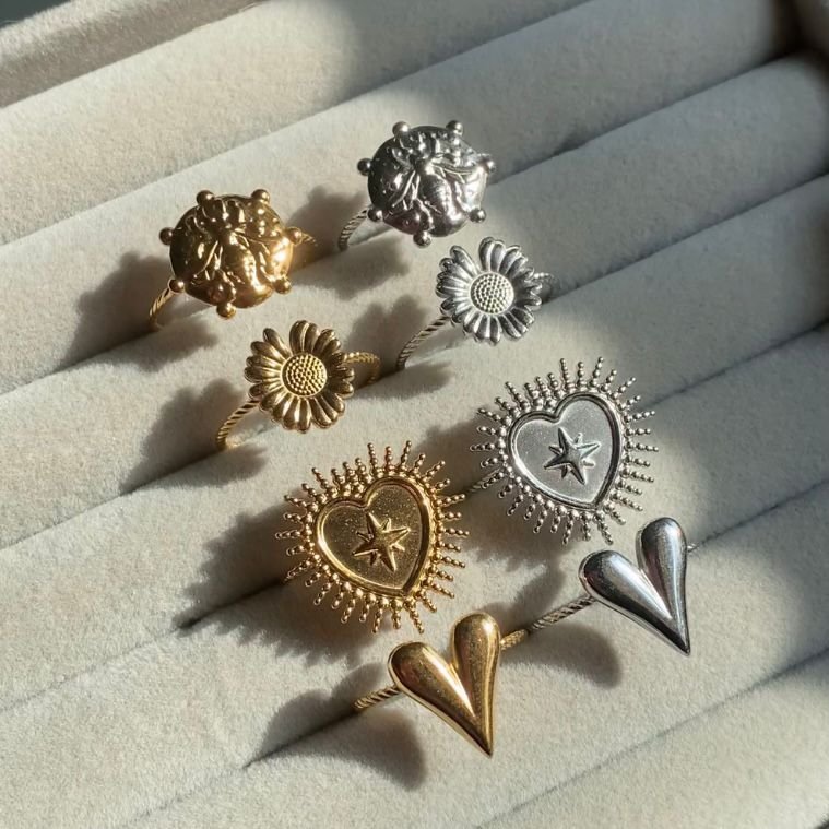 Festive Rings Collection (Stainless Steel)