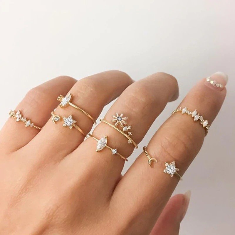 Celestial Ring Set