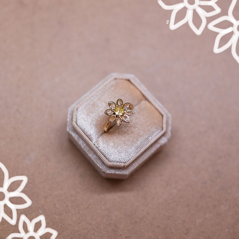 Forever Daisy Ring (Stainless Steel)