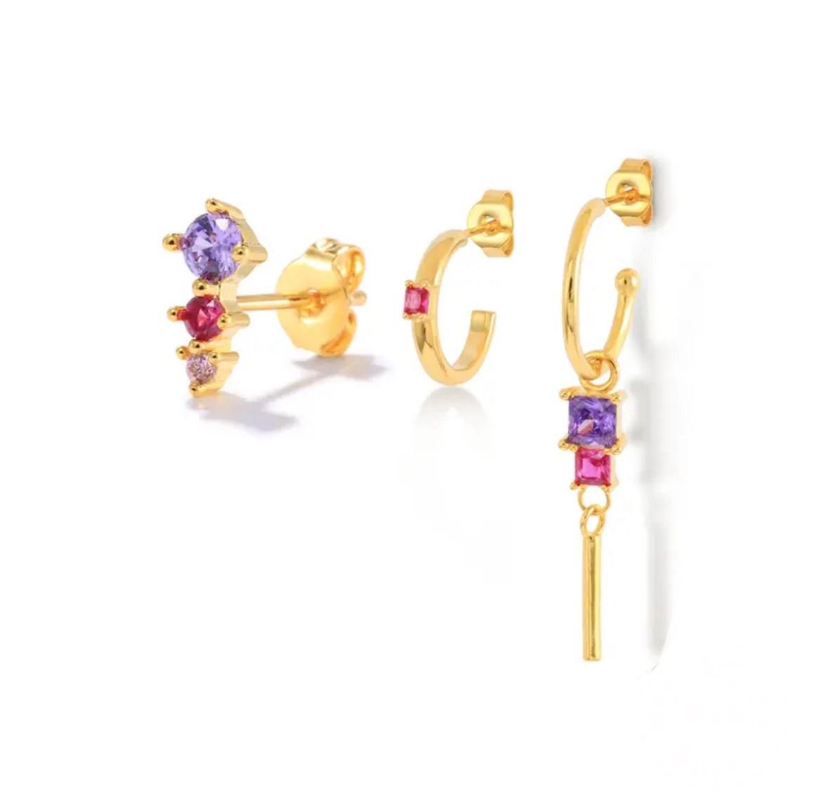 Riley Ear Stack (Gold Plated)