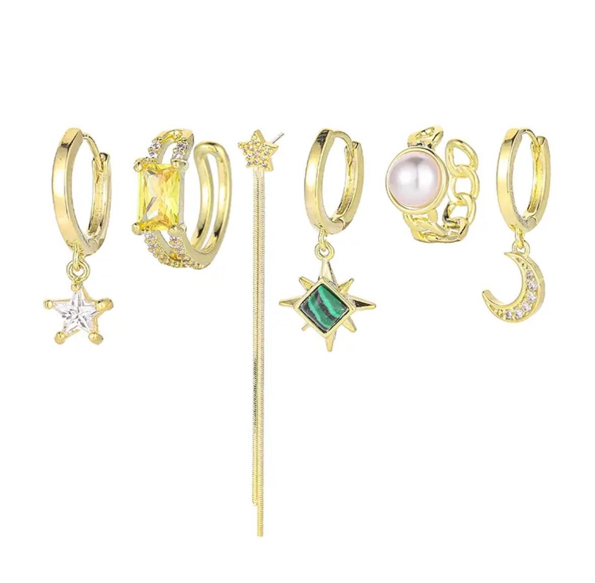 Moss Ear Stack (Set of 6)