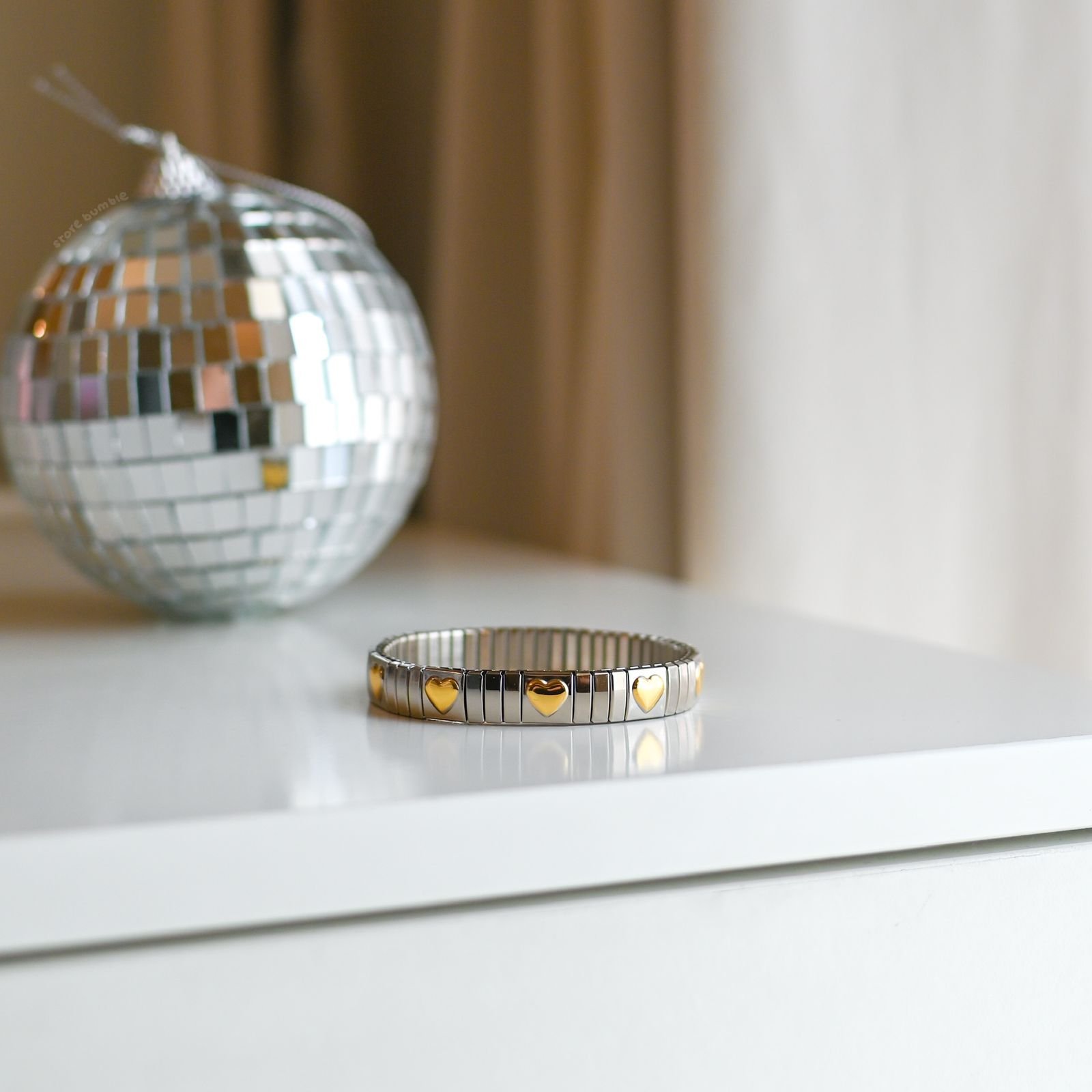 Mila Heart Bracelet (Stainless Steel)