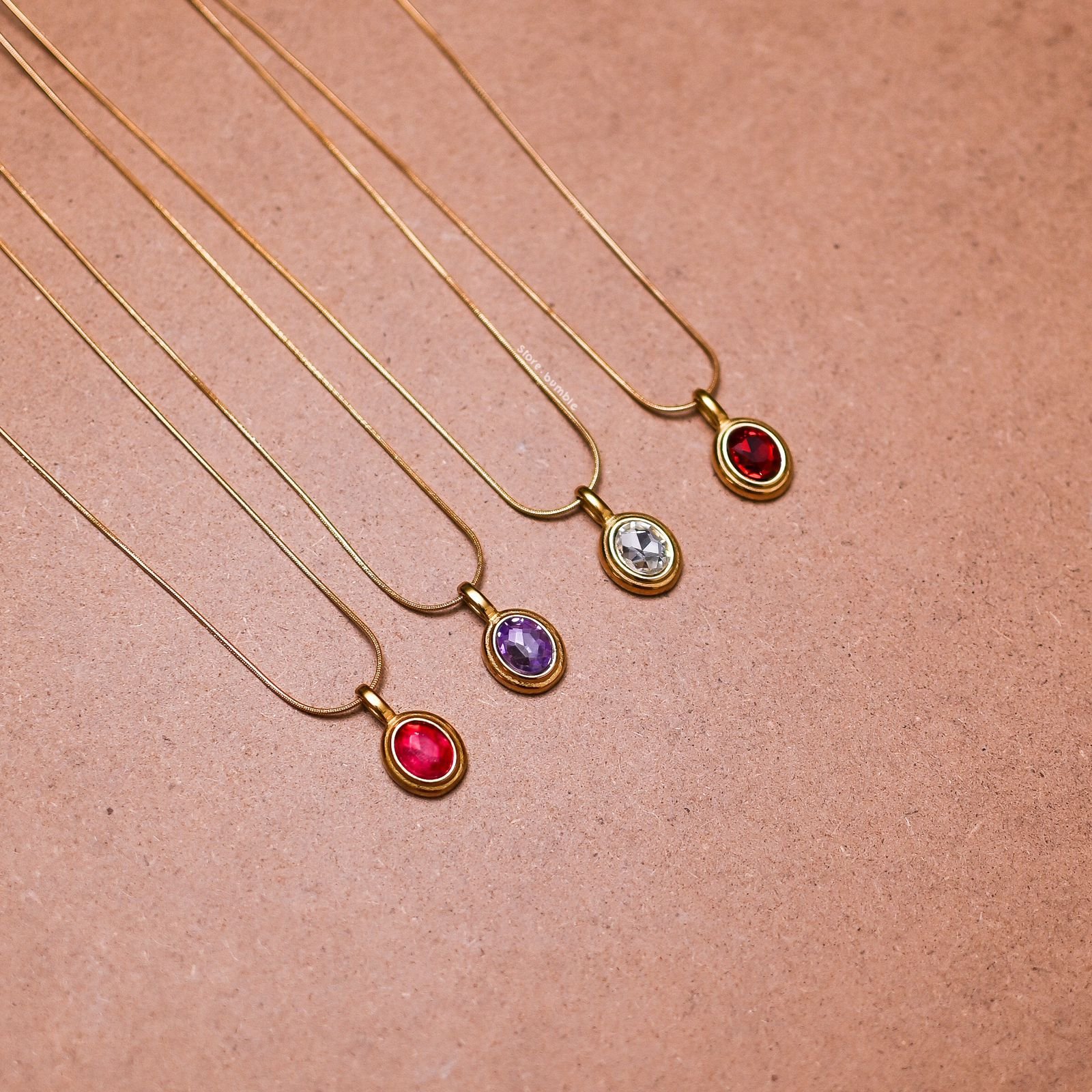 Bijou Necklace Collection (Stainless Steel)