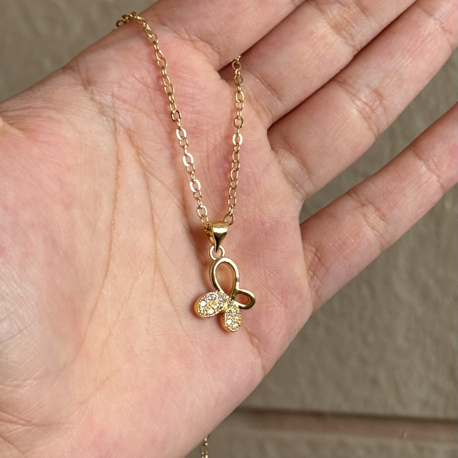 Butterfly Everyday Necklace (Stainless Steel)