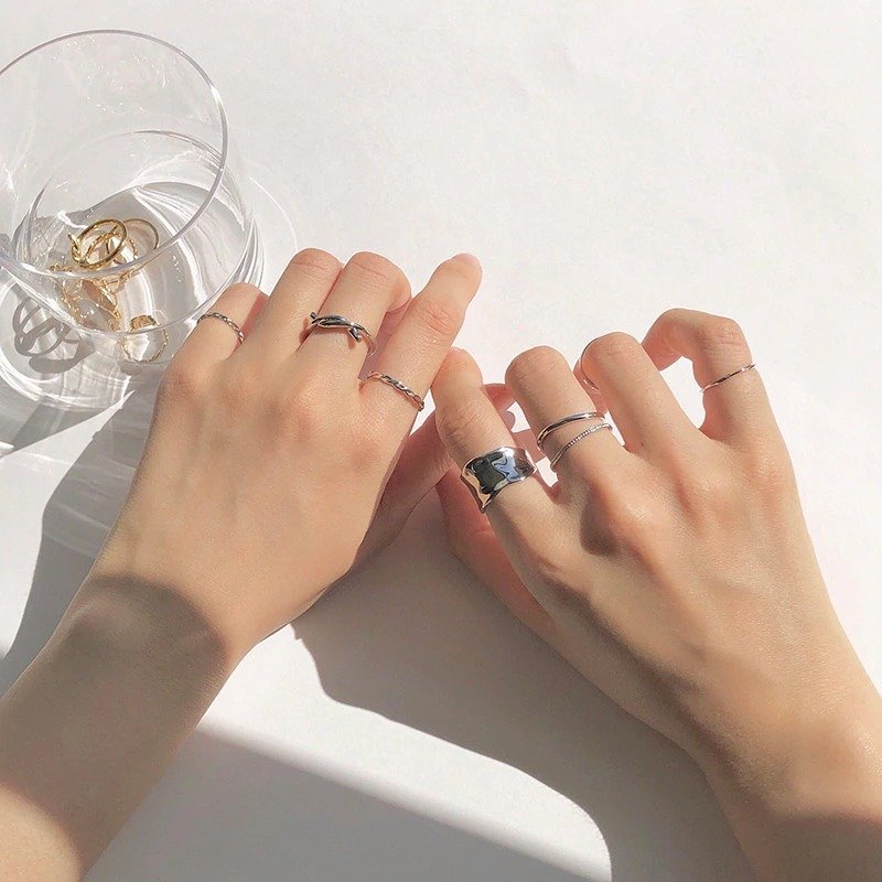 Solid Rings Set