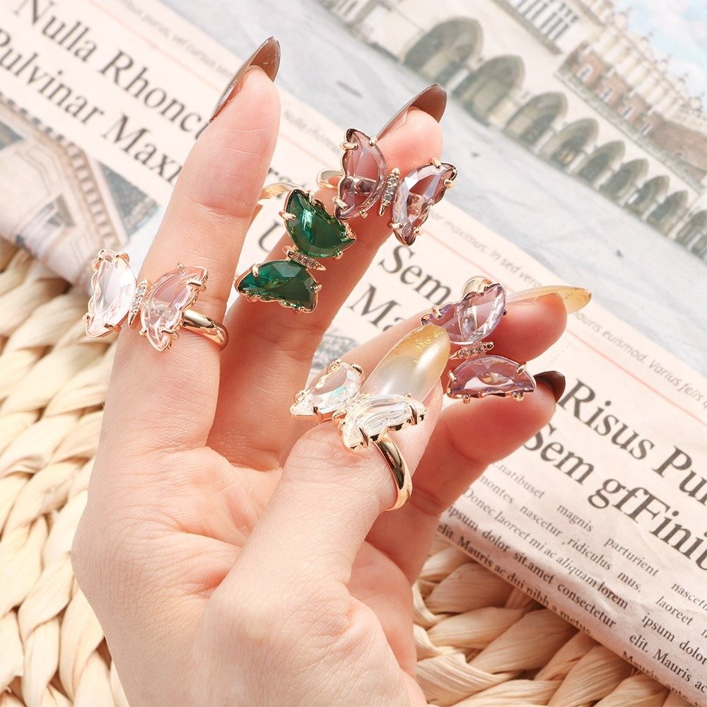 Candy Butterfly Ring