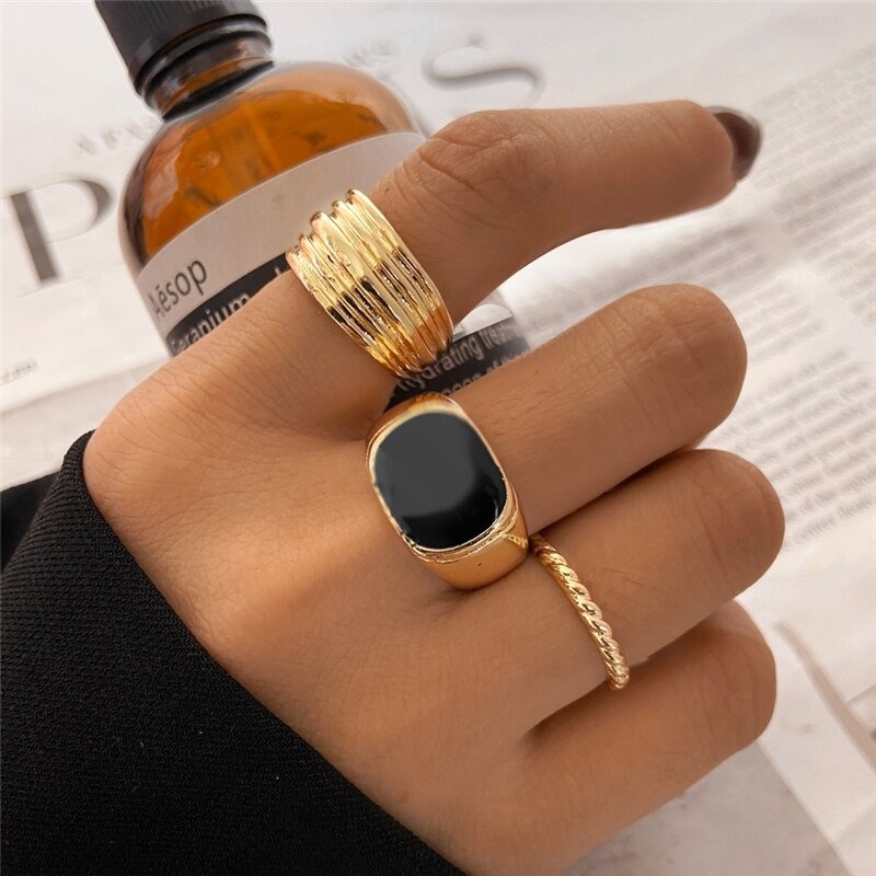 Raven Rings Set