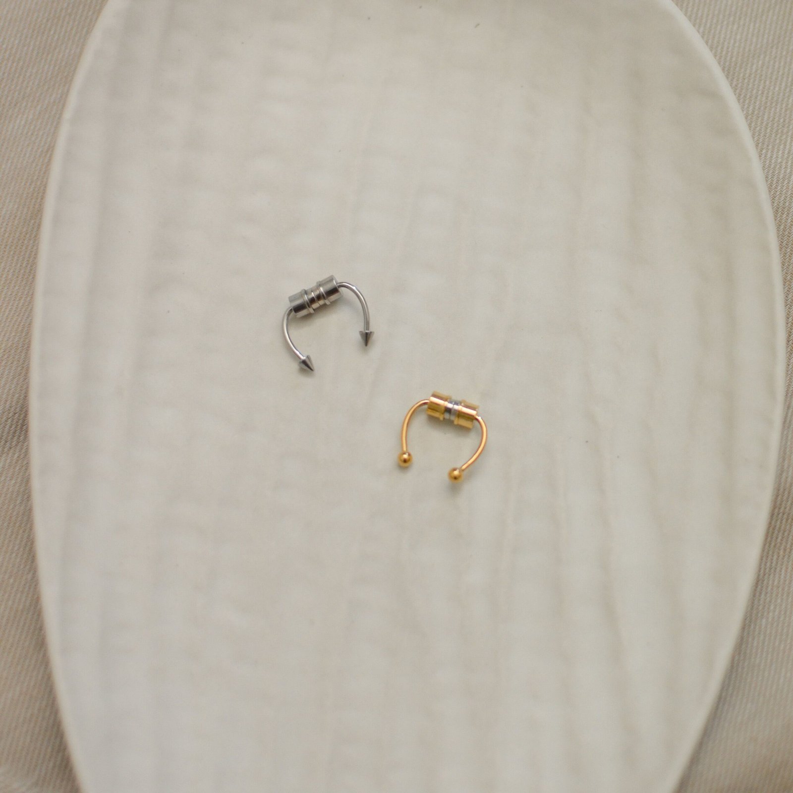 Magnetic Septum (No Piercing, Stainless Steel)