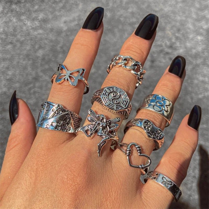 Everything Punk Rings Set