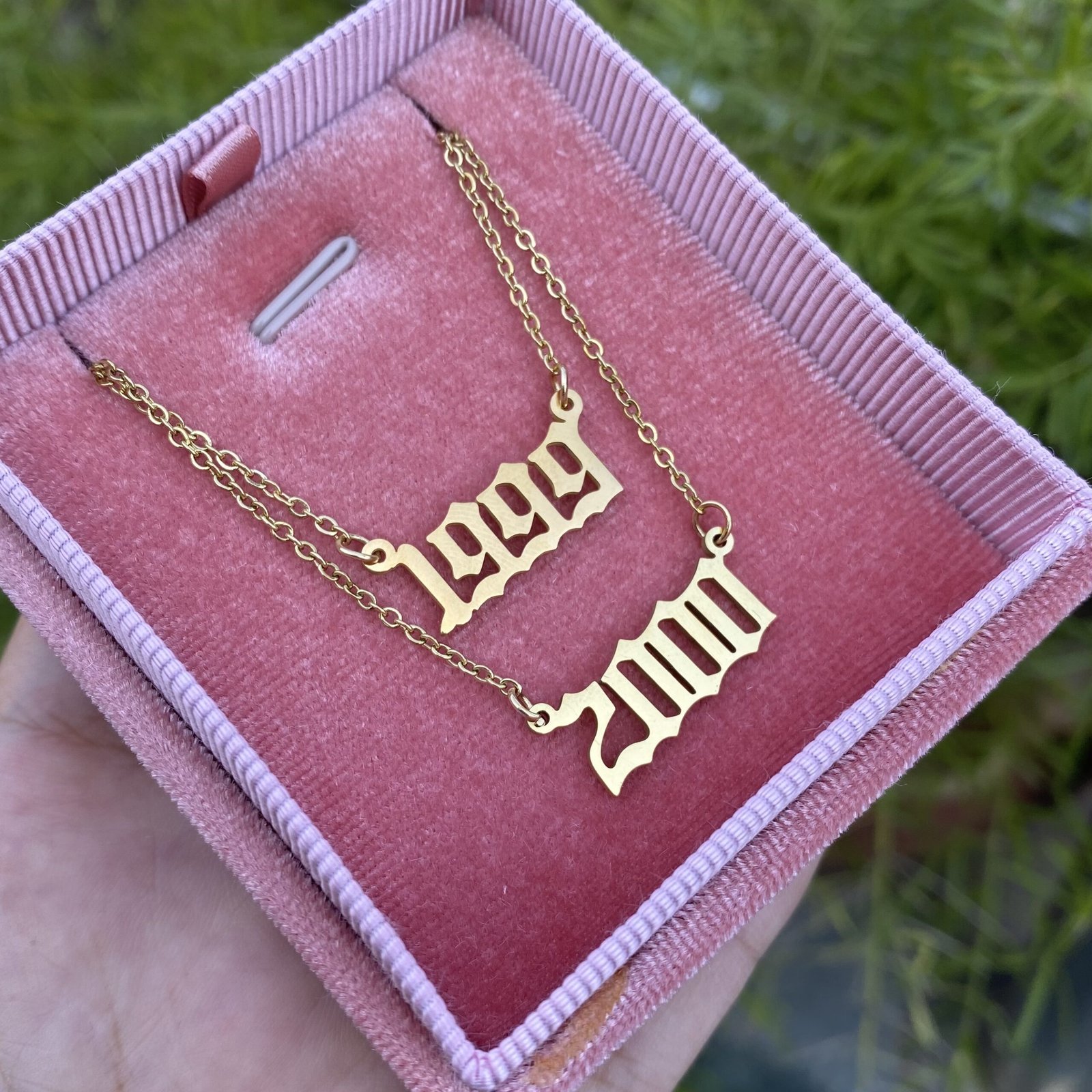 Year Necklace (Stainless Steel)