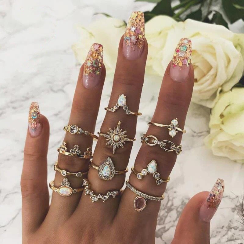 Ethereal Rings Set