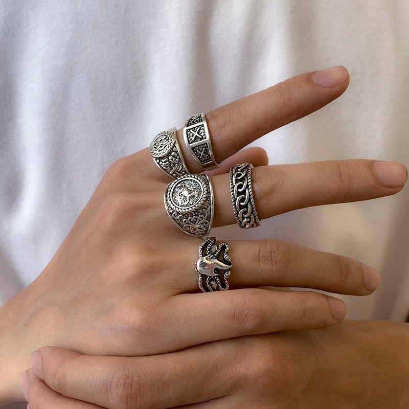 Blaze Rings Set
