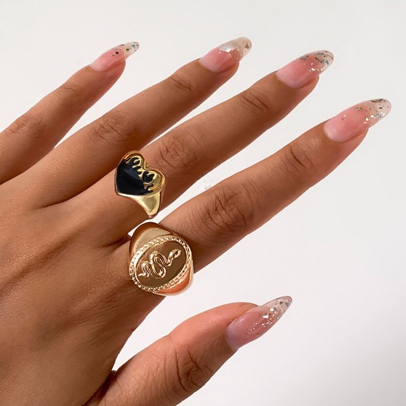 Ophidian Rings Set