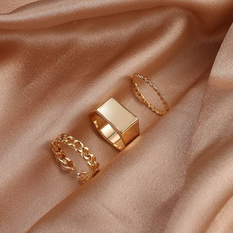 Aureolin Rings Set — image 1